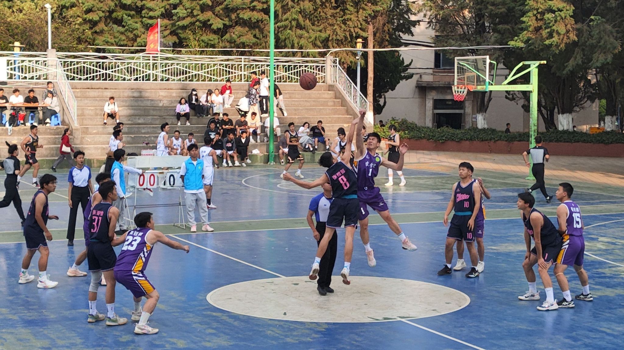 体育精神在比赛中得到充分体现